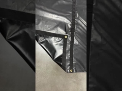 Ligeiro 14oz 3 PC Tarp Set 6 Foot Drop Tarps de madeira para caminhões de cama plana