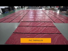 650GSM 20*20 1000D PVC Tarpaulin para Caminhões Cobertas Sistema Tarpa