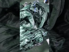 Rede de sombreamento HDPE com ilhós
